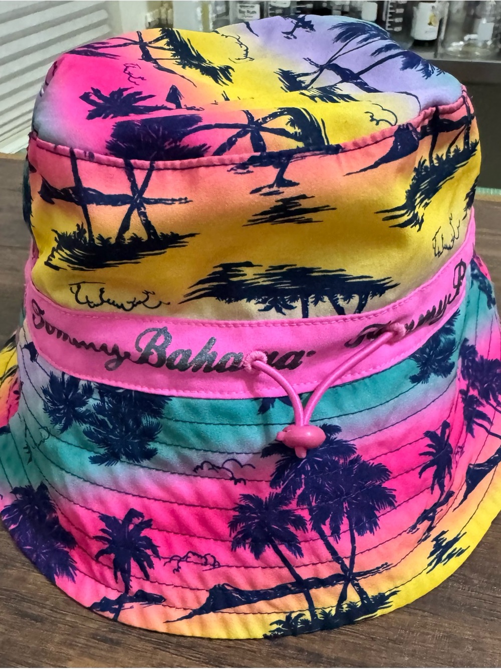 Tommy Bahama Kids' Tropical Tie-Dye Bucket Hat - Multicolor 5/6